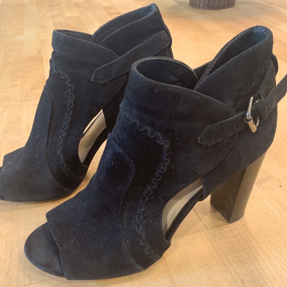 Snazzy Vince Camuto open boots for Summer